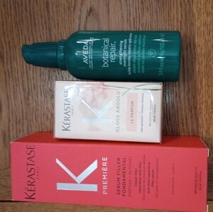 Kerastase Gloss Absolu and Premiere Serum Filler Set - Red and White